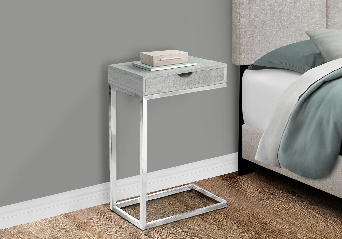 Accent Table, C - Shaped Contemporary Elegant Design by HouseOfZazla