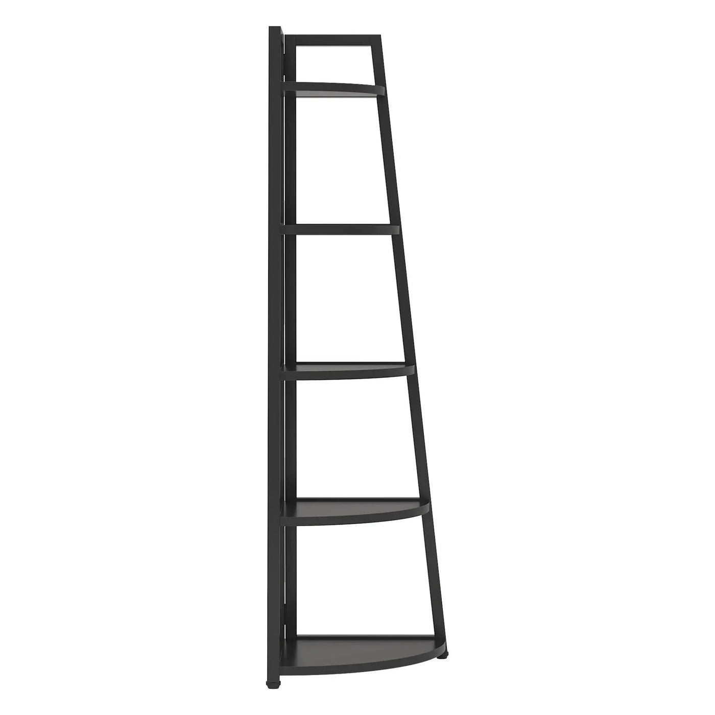 Tall 5 Tier Corner Bookshelf For Living Room by HouseOfZazla