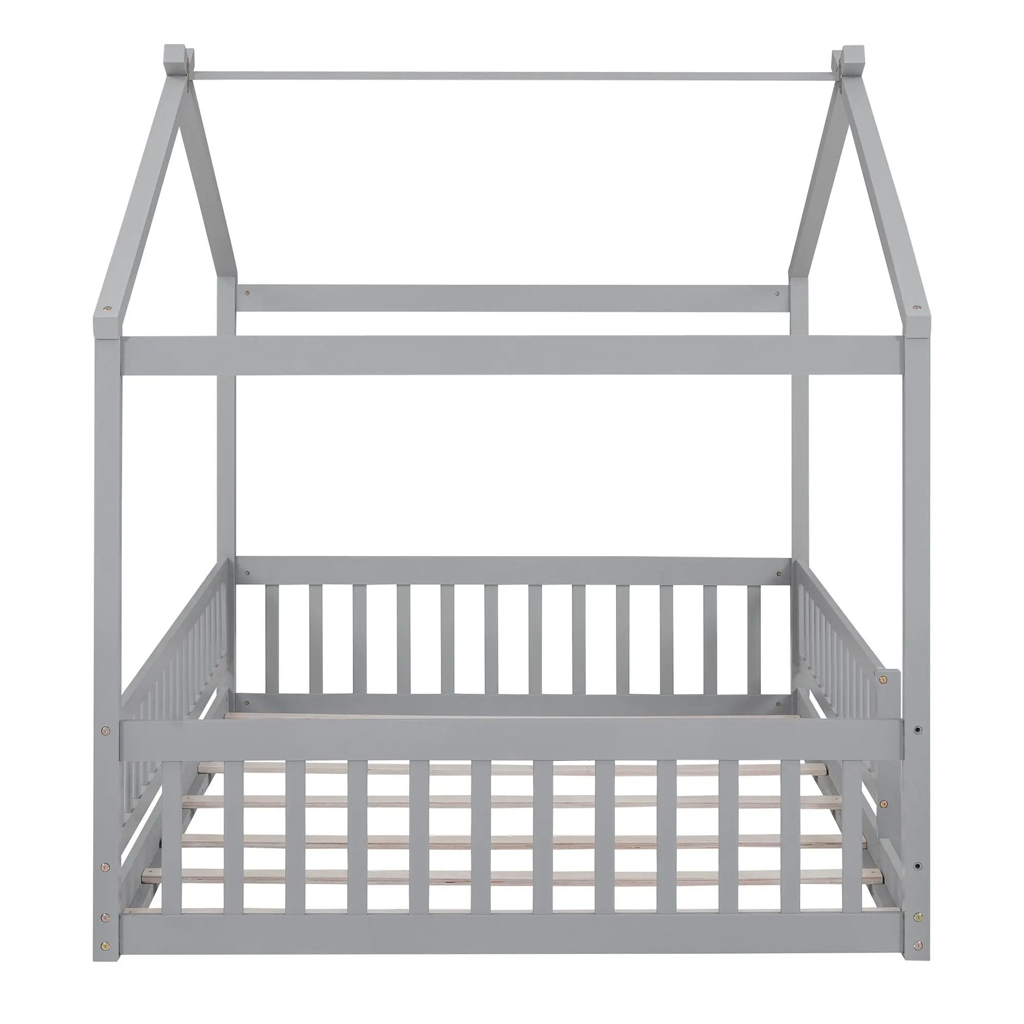 Bed House Bed Frame With Fence by Unique Piece Furniture