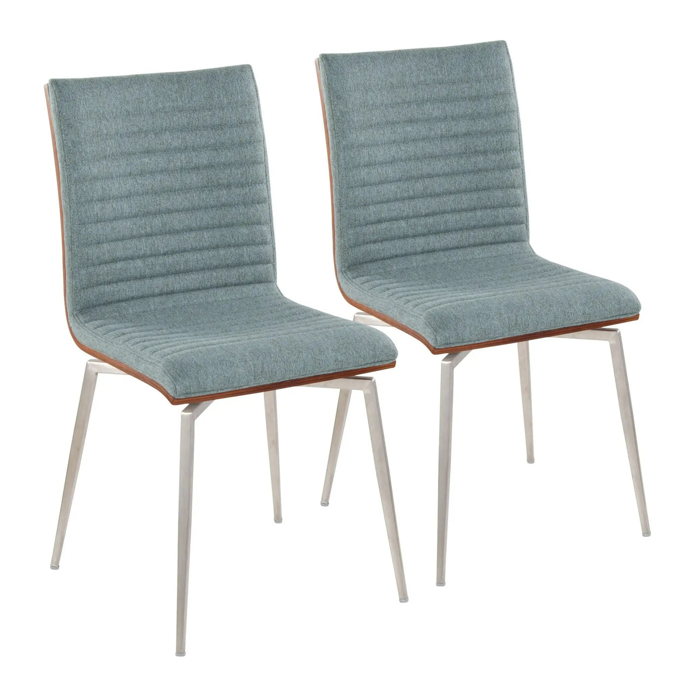 Mason - Contemporary Dining Chair (Set of 2) With Swivel by HouseOfZazla
