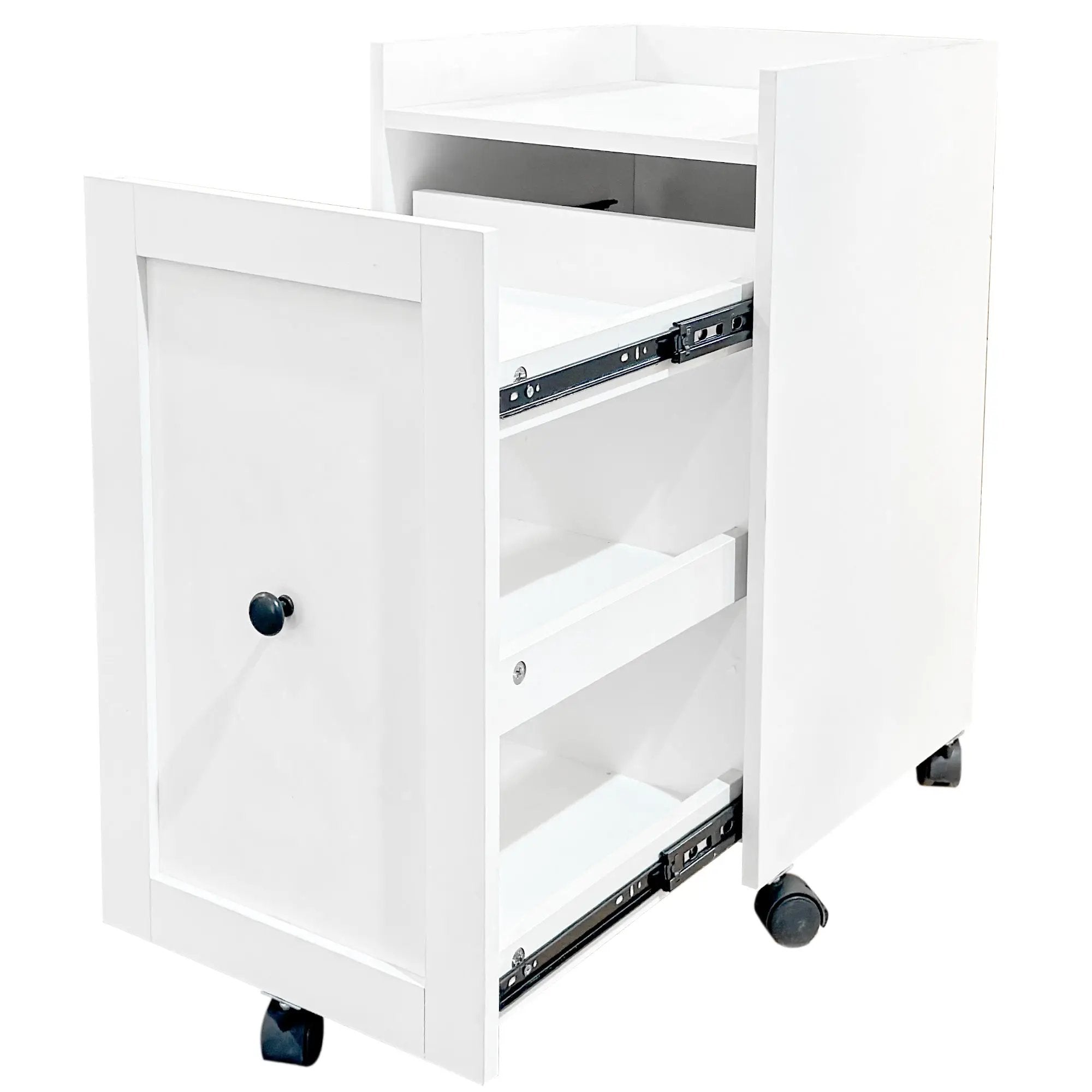 Organizer for Pantry - Sliding Snack Cabinet with Wheels by HouseOfZazla