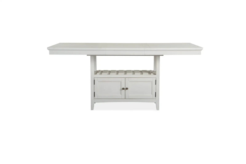 Heron Cove - Counter Table - Chalk White by Unique Piece Furniture