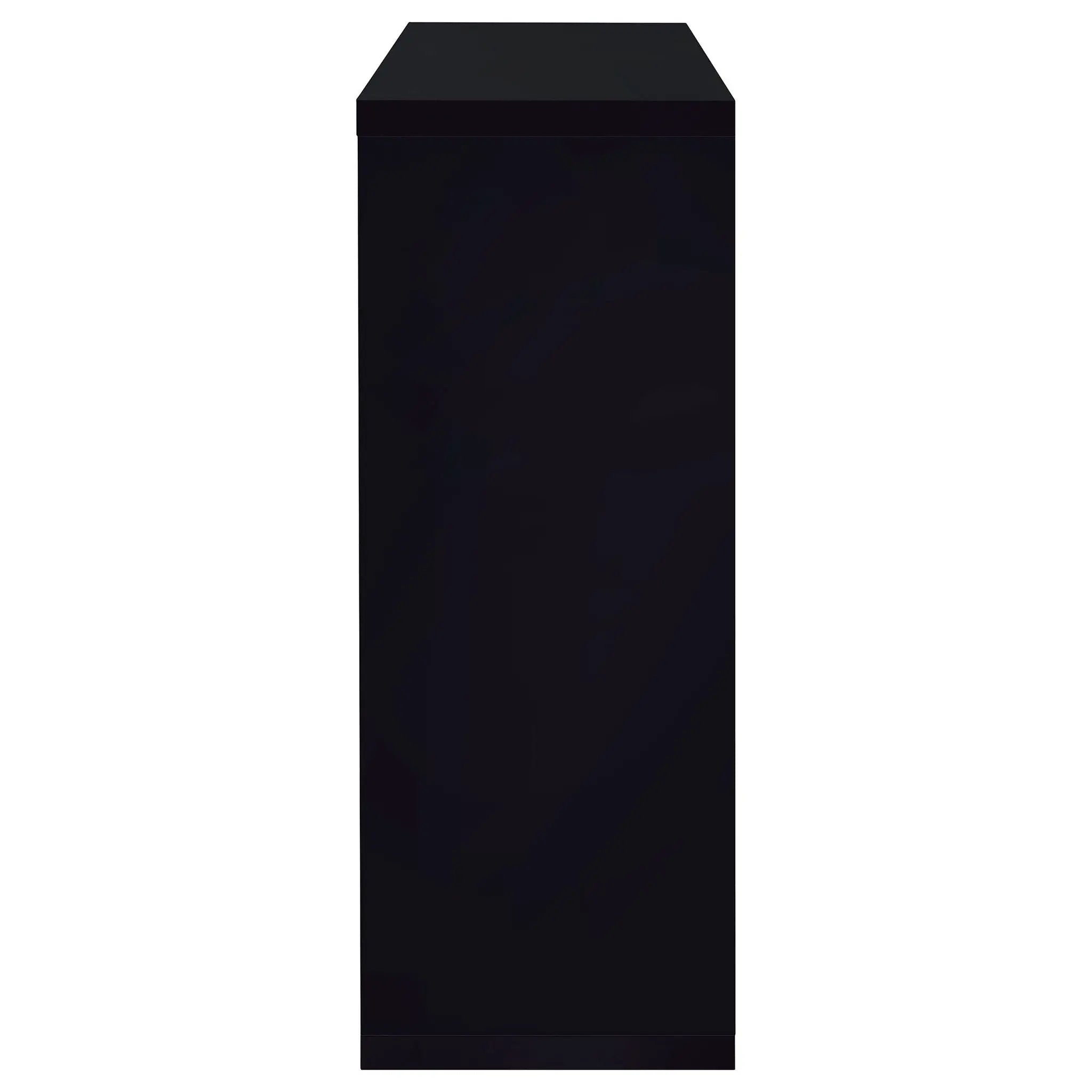 Prescott Rectangular Home Wine Table Black High Gloss by Unique Piece Furniture