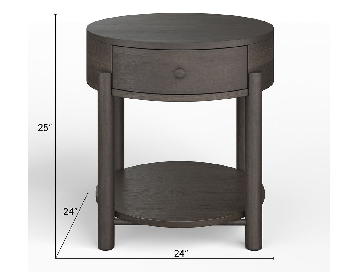 Hadleigh - Round End Table, photo 5 of 10