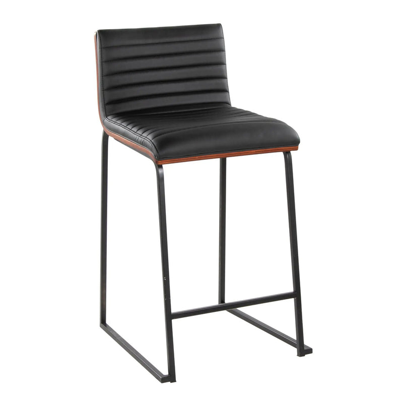 Mason Mara - Contemporary Fixed Height Quality Counter Stool (Set of 2) by Unique Piece Furniture