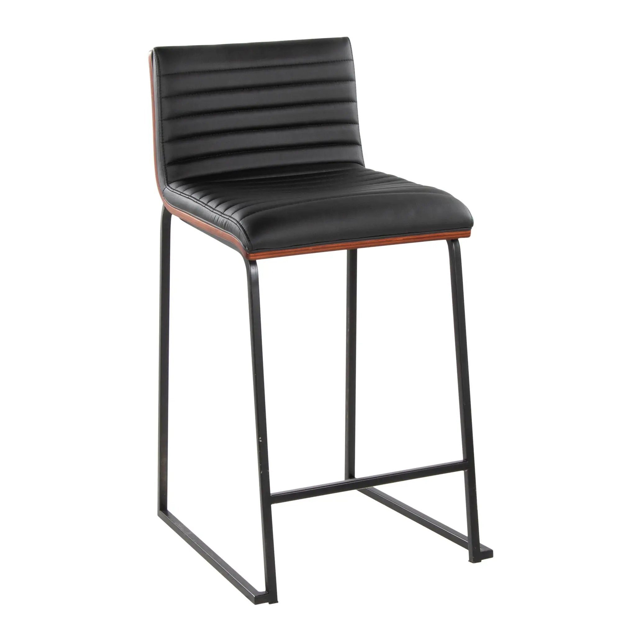 Mason Mara - Contemporary Fixed Height Quality Counter Stool (Set of 2) by HouseOfZazla