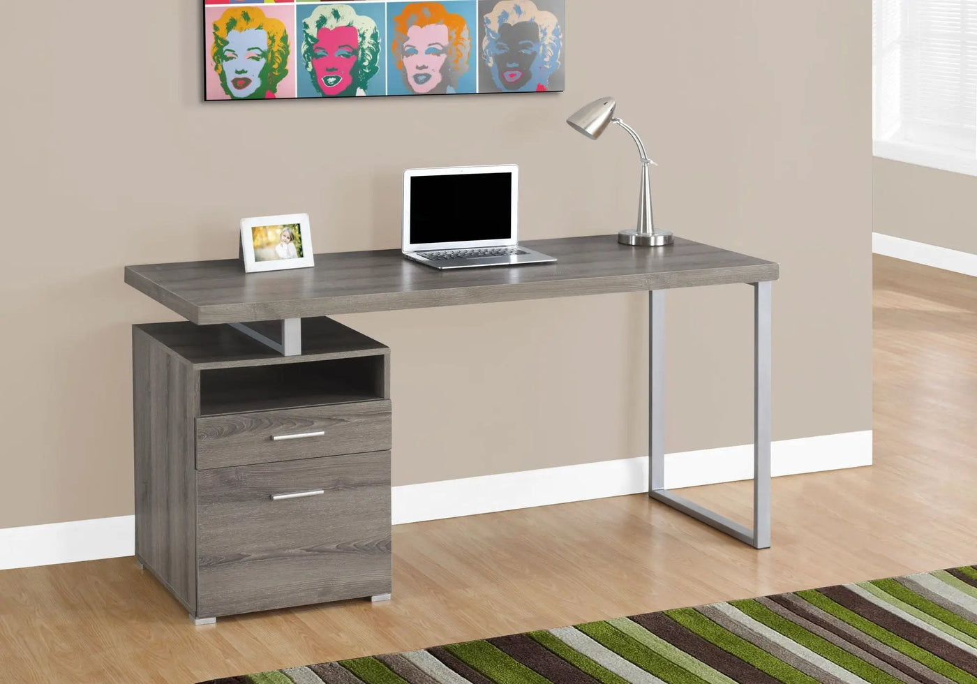 Computer Desk for Home Office with Storage Drawers by HouseOfZazla