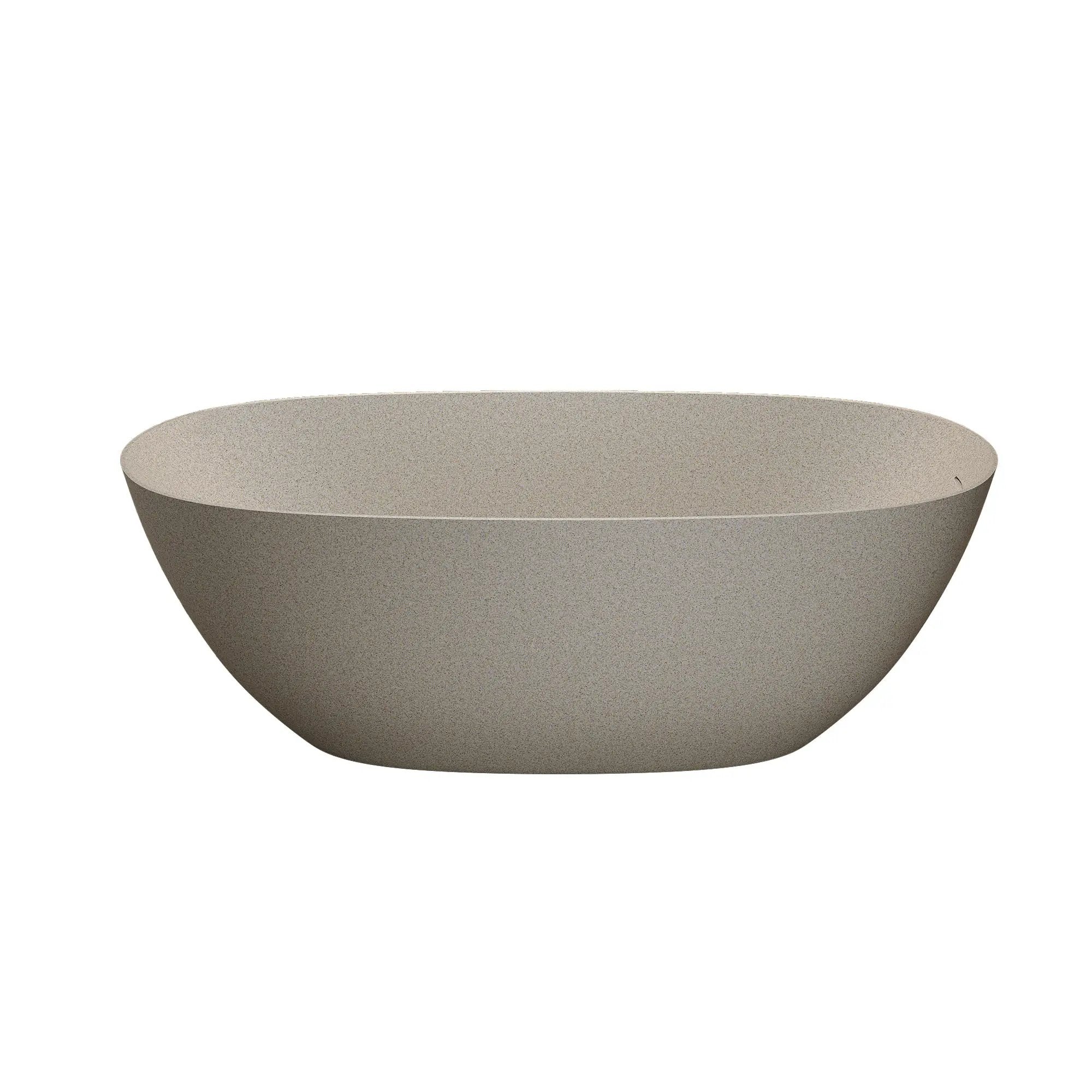 61'' Freestanding Bathtub with Overflow and Pop-up Drain by HouseOfZazla