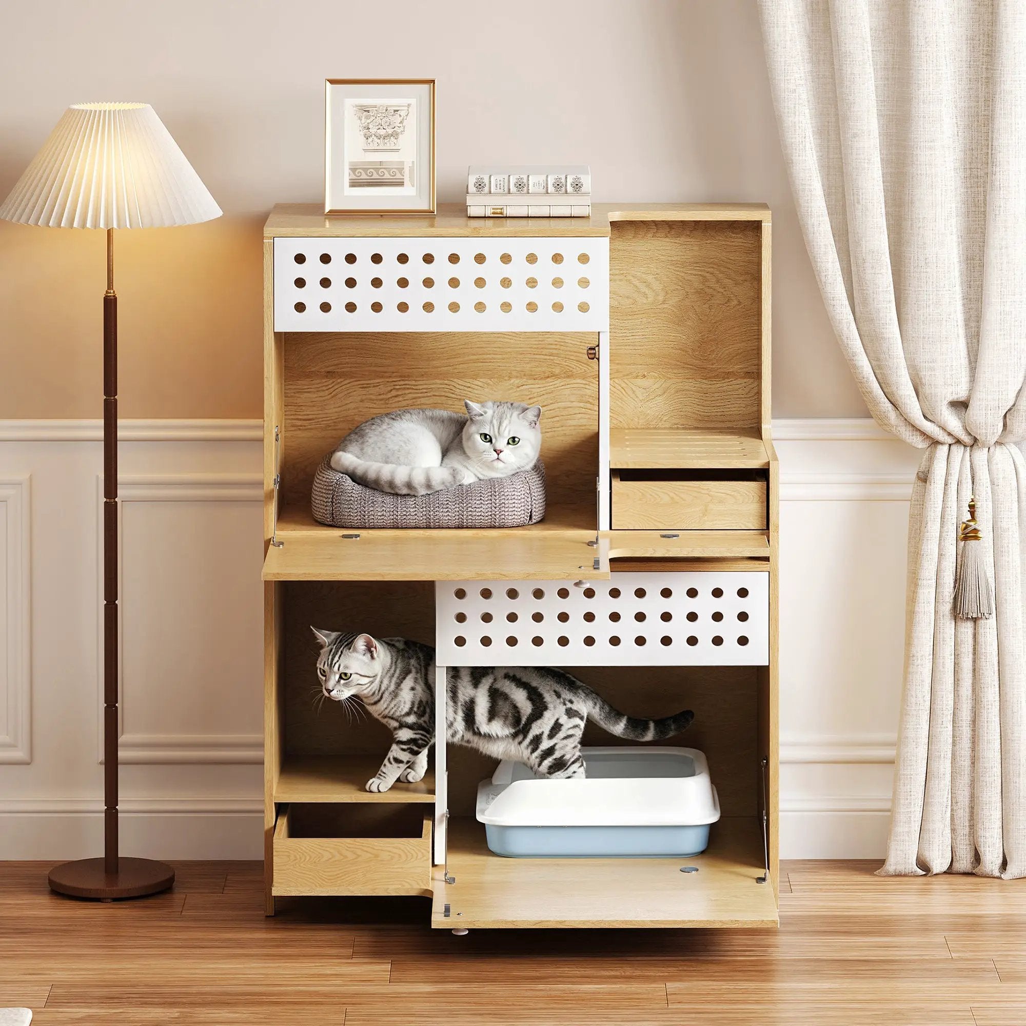 Modern 2 In 1 Cat Furniture by HouseOfZazla