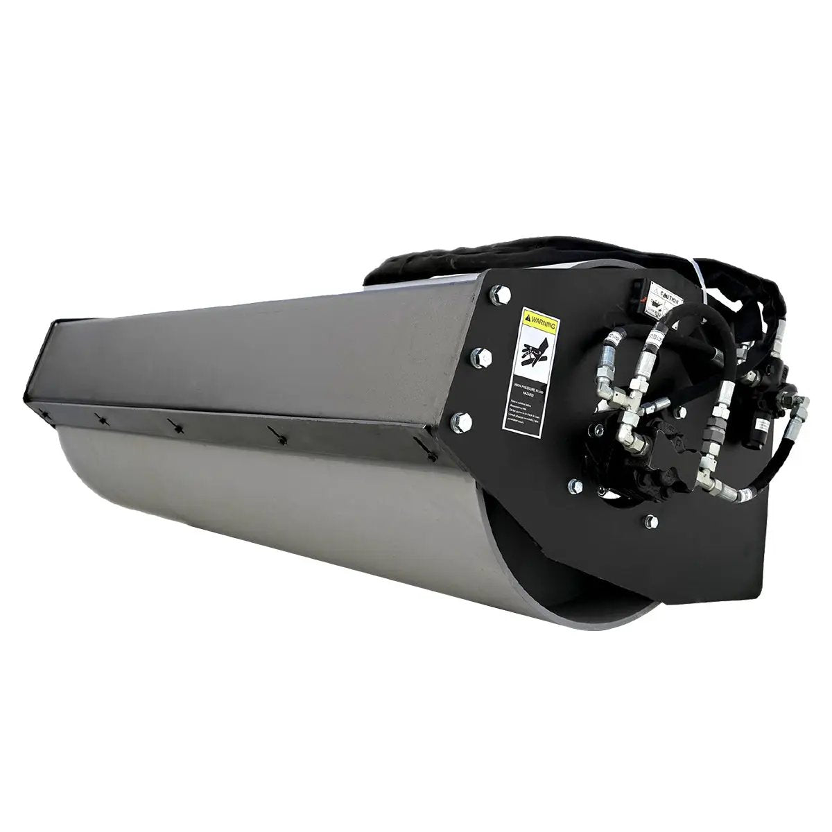 Greatbear 72" Skid Steer Vibratory Roller 24" Smooth Drum Attachment by Chery Industrial