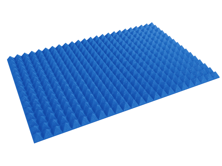 3 Inch Acoustic Foam Pyramid Style Panels - 13 Color Options by SoundAssured