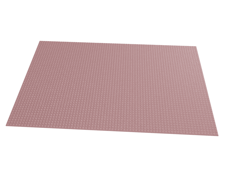 1 Inch Acoustic Foam Pyramid Style Panels - 13 Color Options by SoundAssured