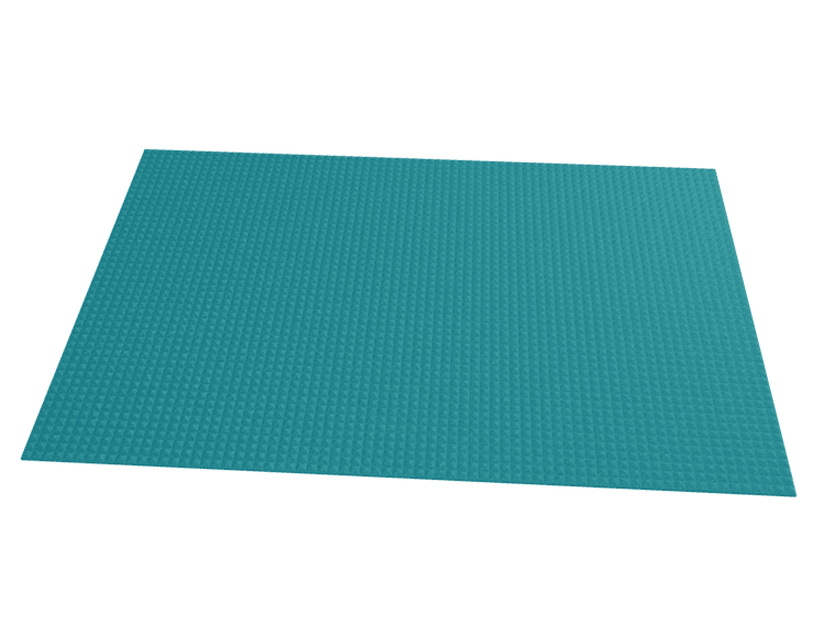1 Inch Acoustic Foam Pyramid Style Panels - 13 Color Options by SoundAssured