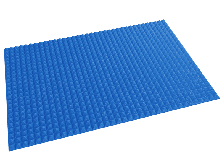 2 Inch Acoustic Foam Pyramid Style Panels - 13 Color Options by SoundAssured