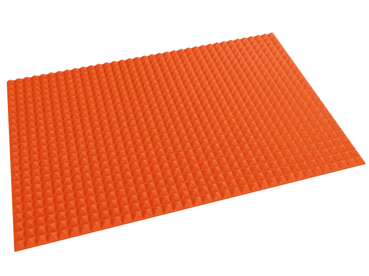 2 Inch Acoustic Foam Pyramid Style Panels - 13 Color Options by SoundAssured