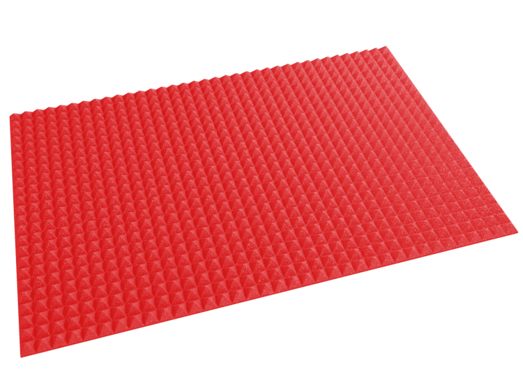 2 Inch Acoustic Foam Pyramid Style Panels - 13 Color Options by SoundAssured