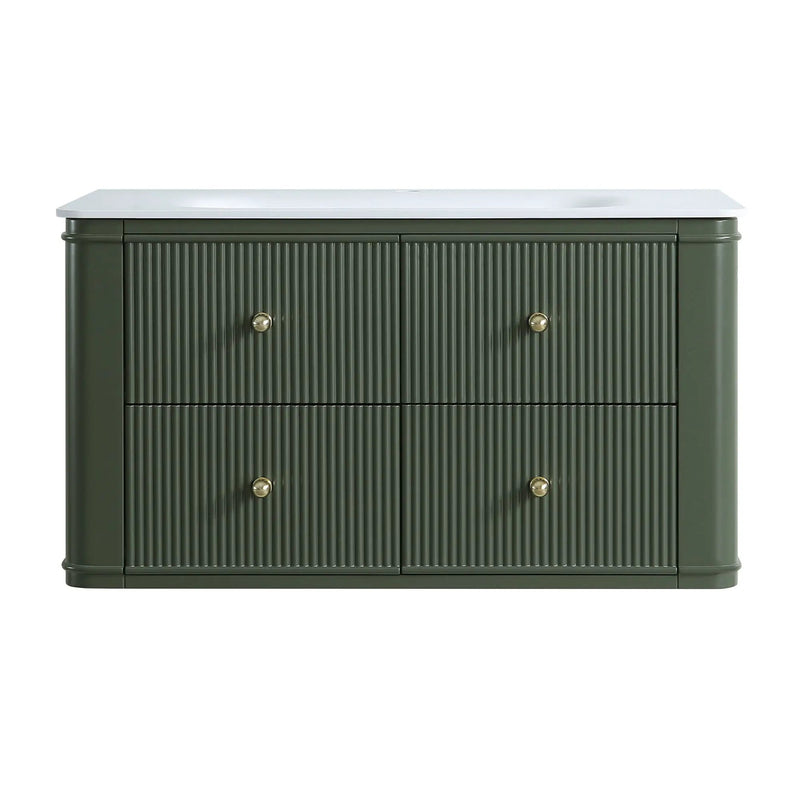 36" Wall Mounted & Floating Single Vanity by HouseOfZazla