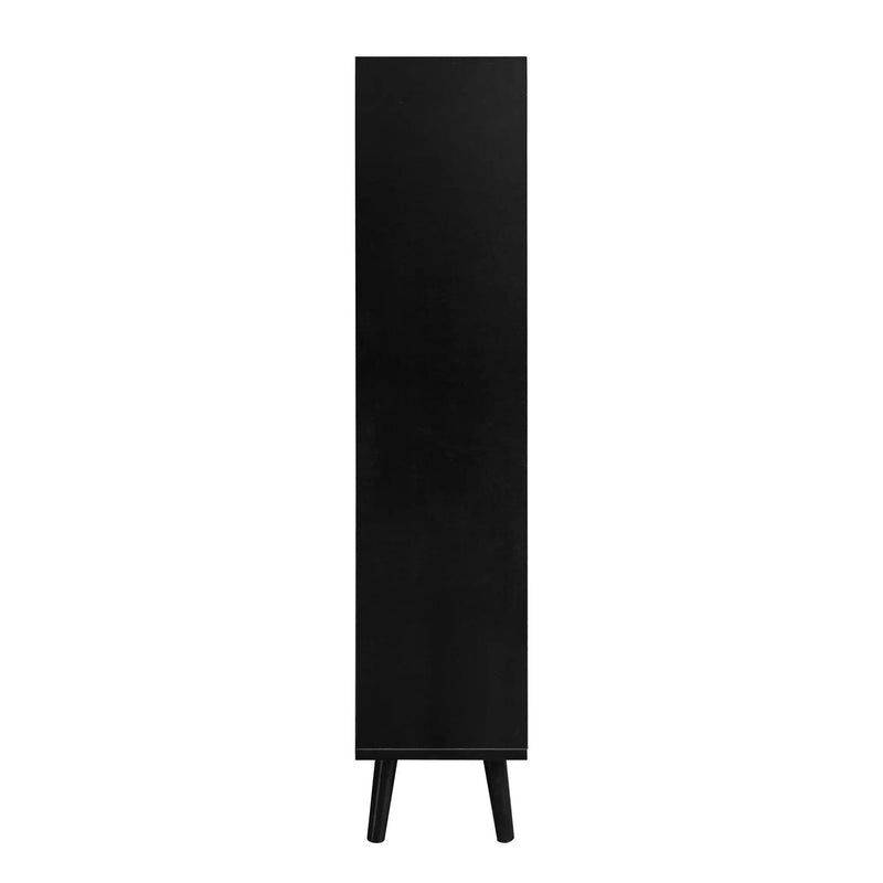 Allen - Rattan 2 Door 1 Drawer Cabinet Shoe Rack For Entrance by HouseOfZazla