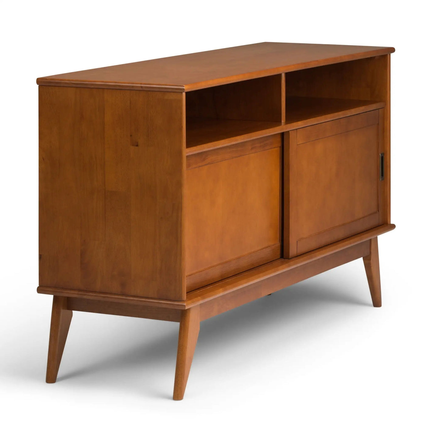 Draper - Handcrafted Mid Century Low TV Media Stand by HouseOfZazla