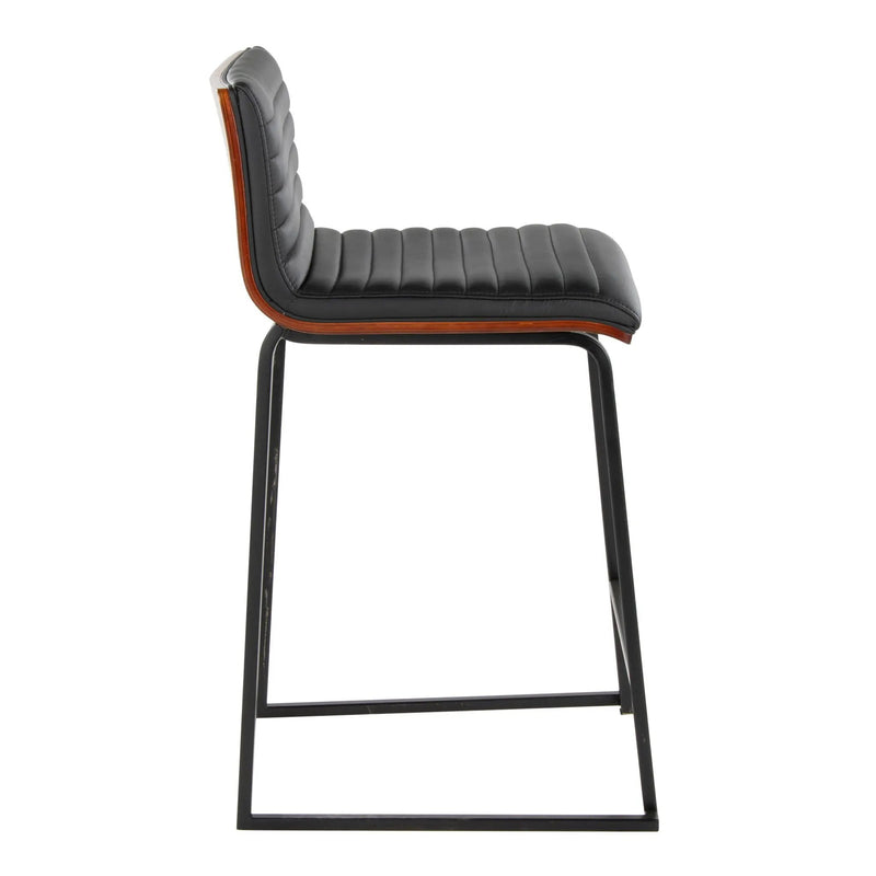 Mason Mara - Contemporary Fixed Height Quality Counter Stool (Set of 2) by Unique Piece Furniture