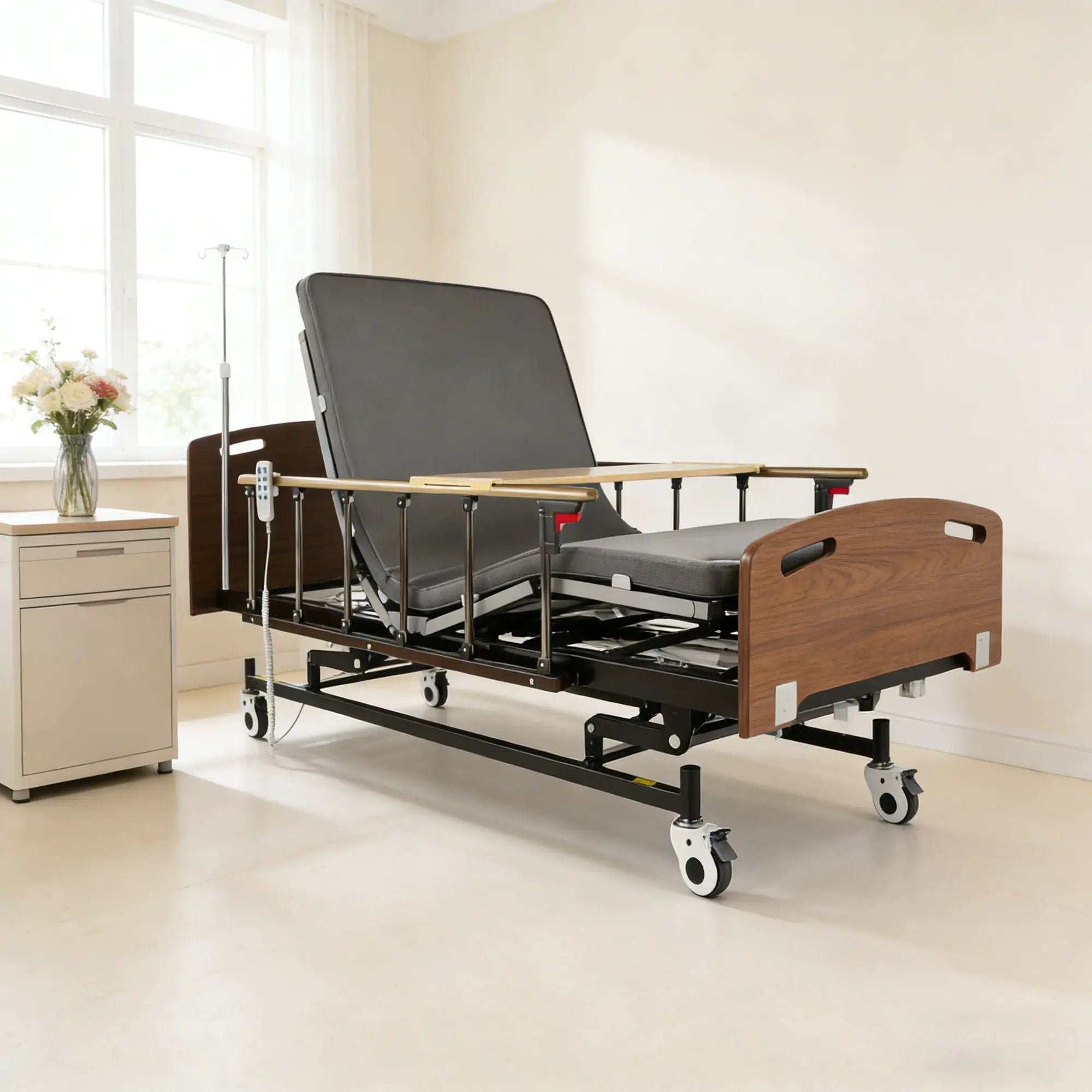 Electric Hospital Bed for Home Care by HouseOfZazla