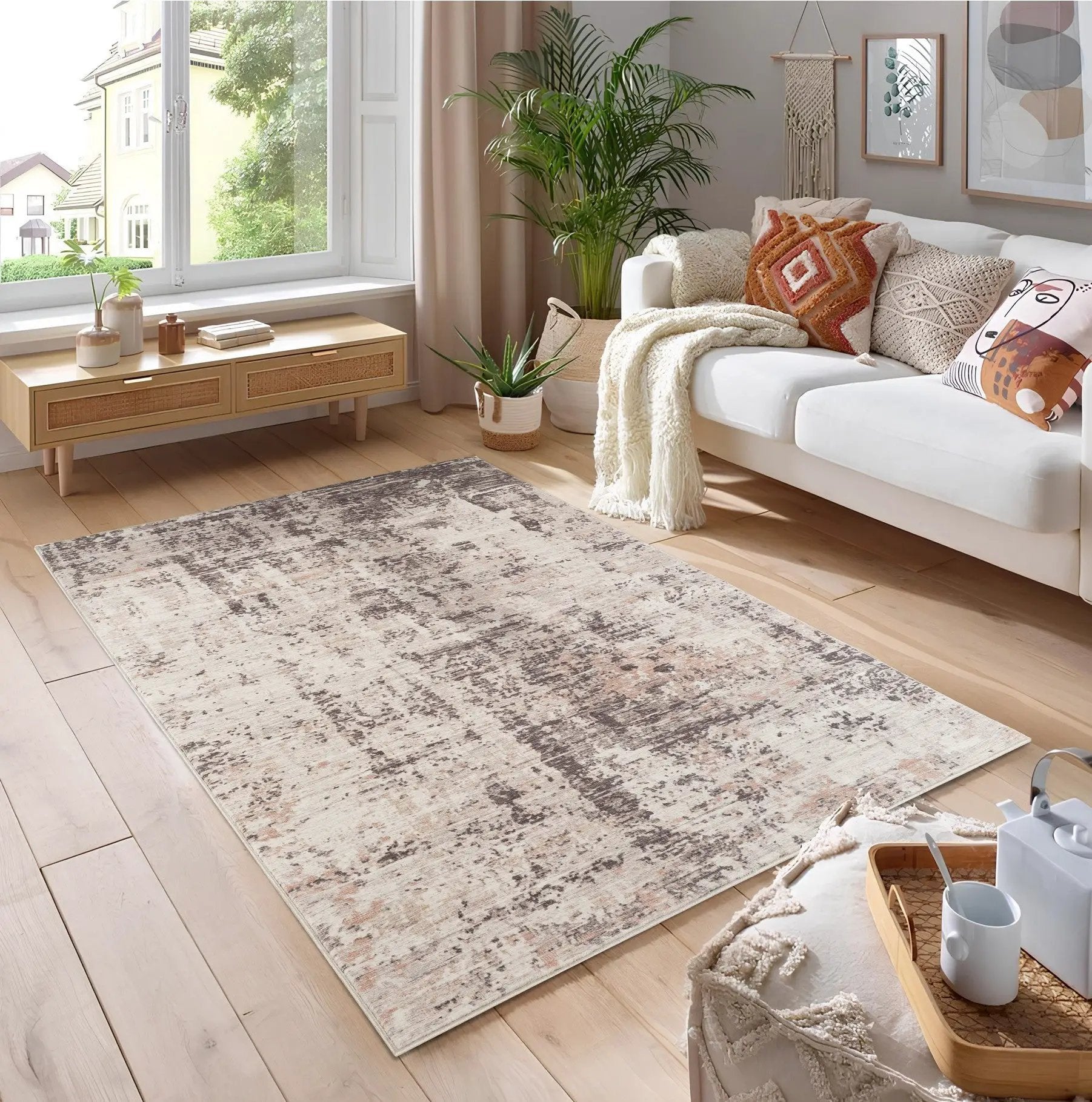 Jewel Abstract Area Rug by HouseOfZazla