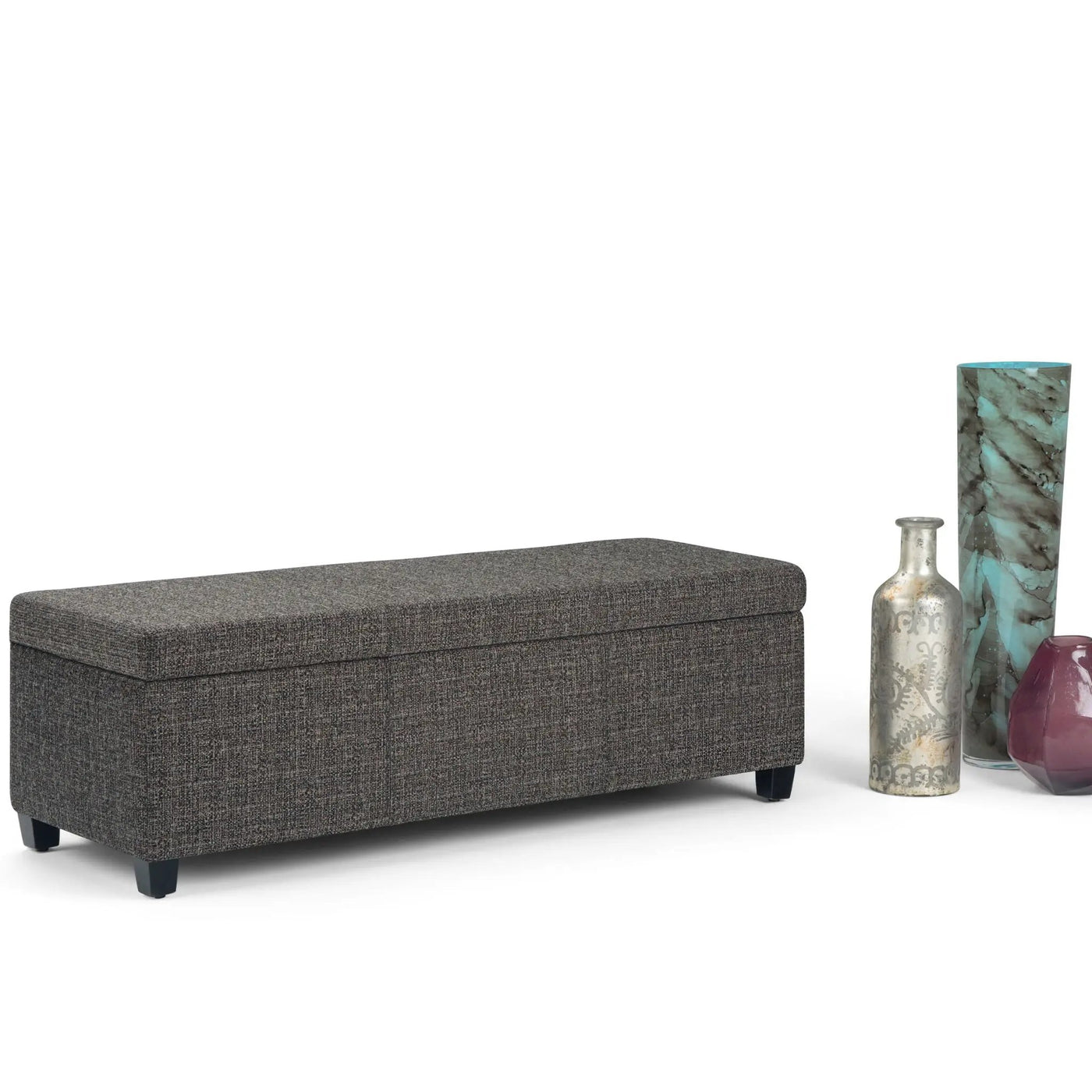 Avalon - Contemporary Storage Ottoman Bench by HouseOfZazla