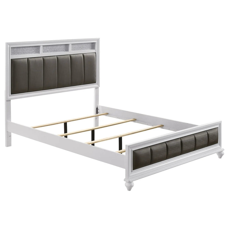 Barzini 4-piece Queen Bedroom Set White by Unique Piece Furniture