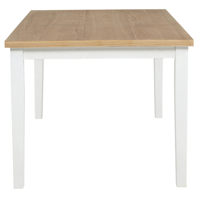 Andrews 7-piece Rectangular Dining Set Light Ash and White by Unique Piece Furniture