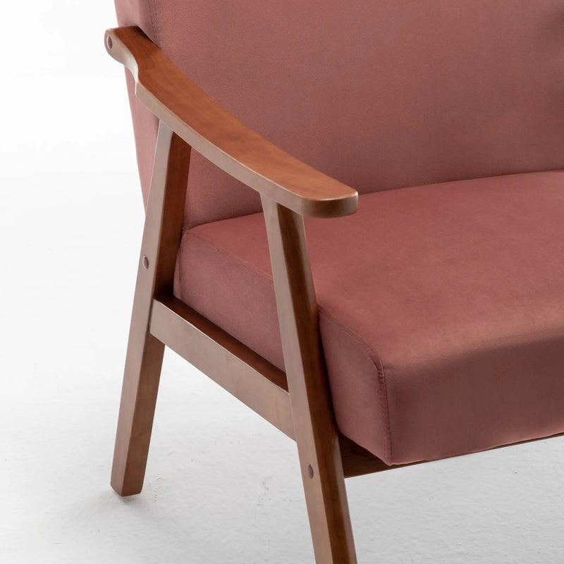 Accent Chair, Classic Mid Century Modern For Extra Seating by Unique Piece Furniture