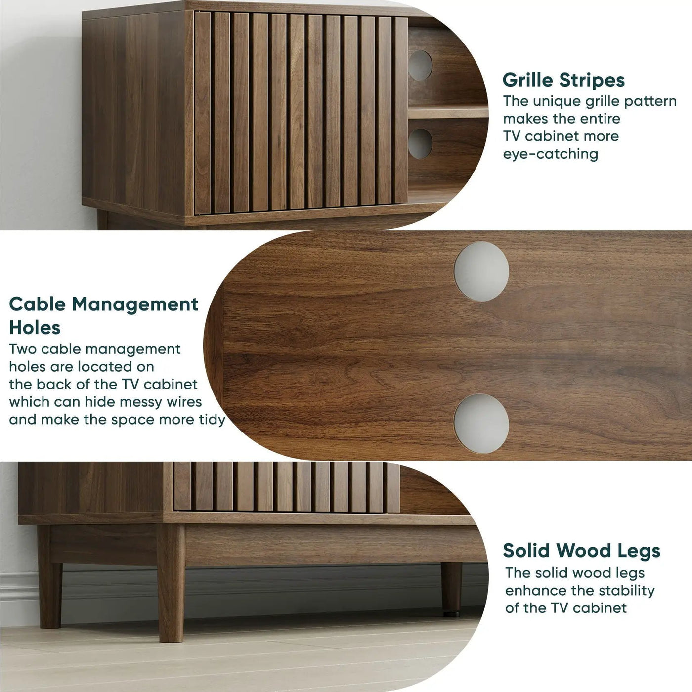 TV Stand With Storage by Unique Piece Furniture