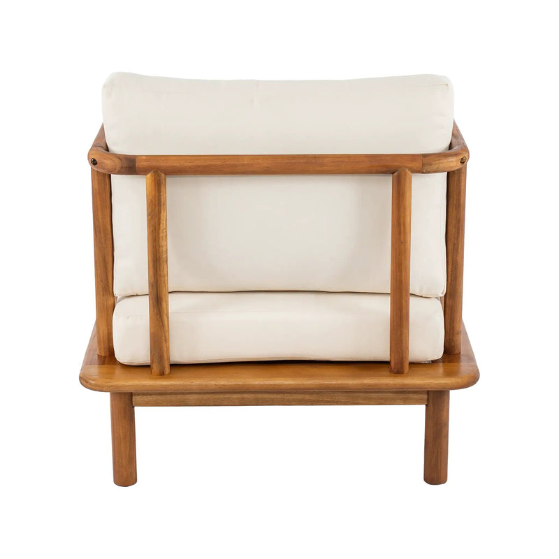 Canape Acacia Club Chair with Water-Repellent Cushion by HouseOfZazla