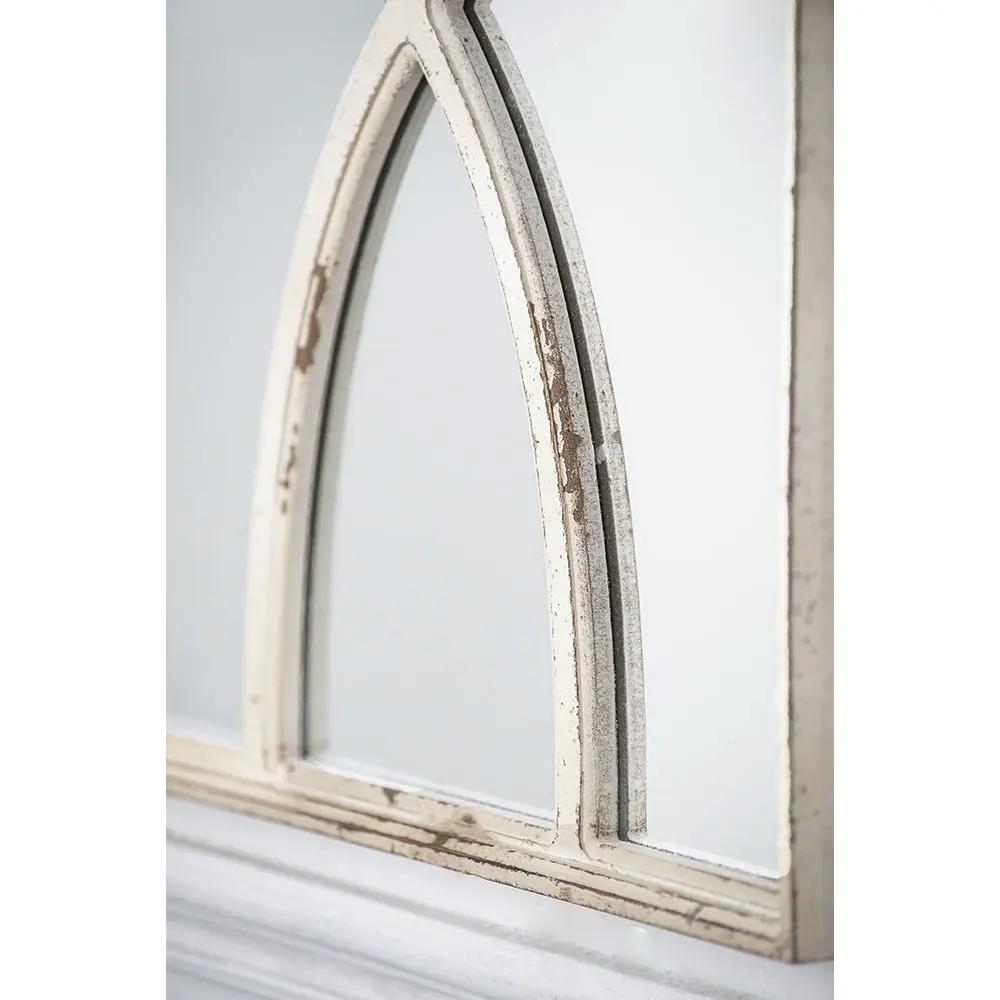 Rectangular Wooden Wall Mirror With Antique Frame, Vertical Or Horizontal Home Decor For Living Room (Set of 2) by HouseOfZazla