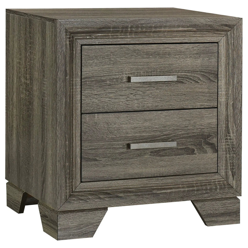 Wright 5-piece Queen Bedroom Set Brown Oak by Unique Piece Furniture