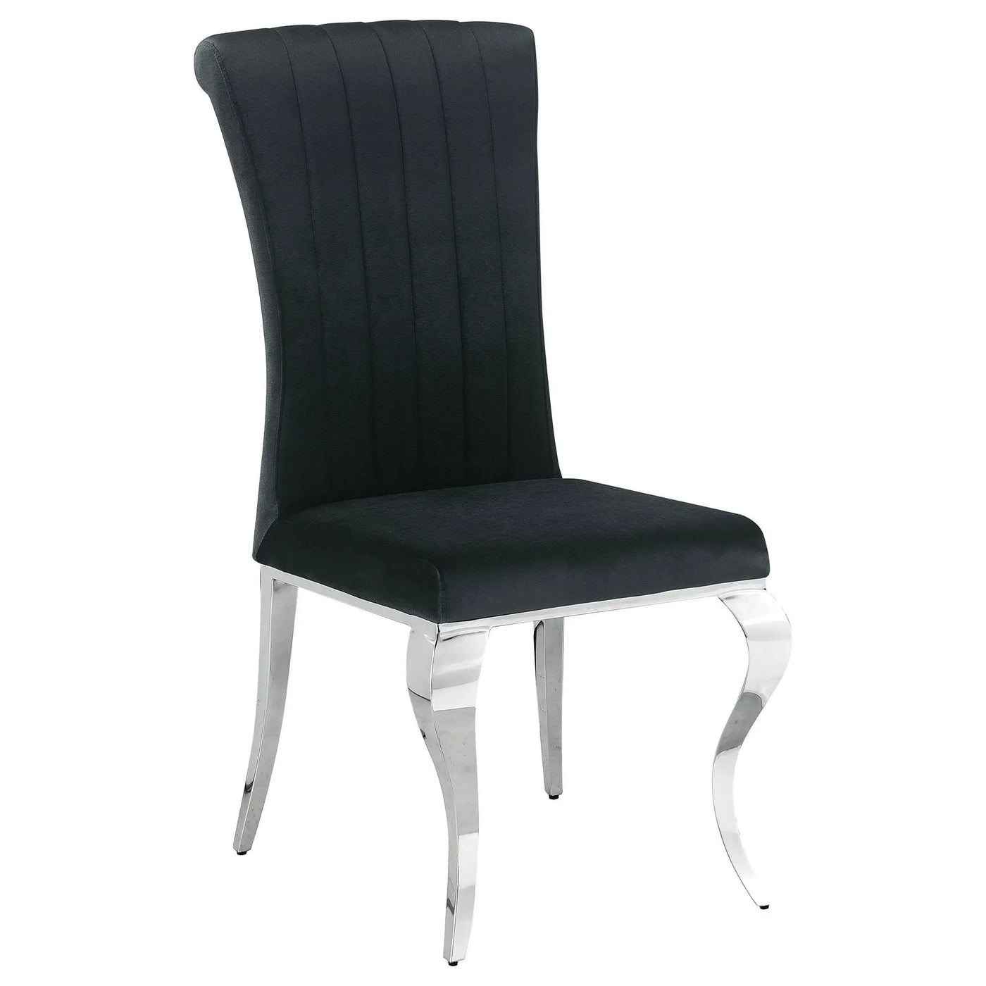 Elegant Upholstered Side Chairs (Set of 4) by HouseOfZazla