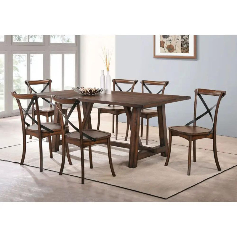 Kaelyn - Dining Table - Dark Oak by Unique Piece Furniture