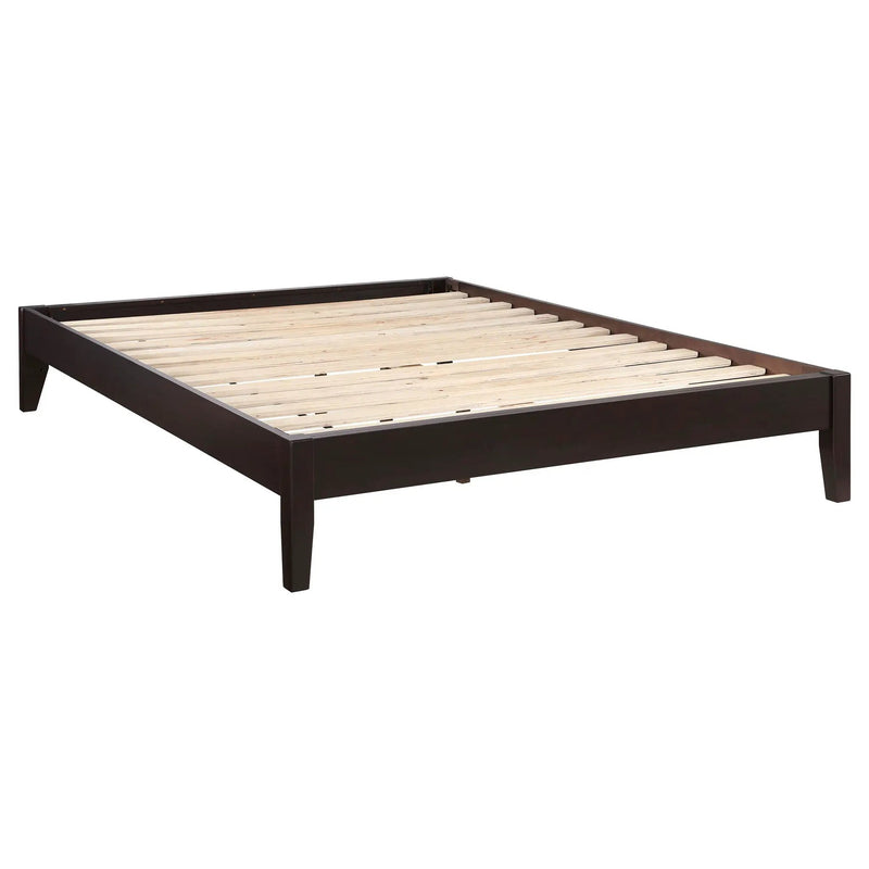 Hounslow Queen Universal Platform Bed Cappuccino by Unique Piece Furniture