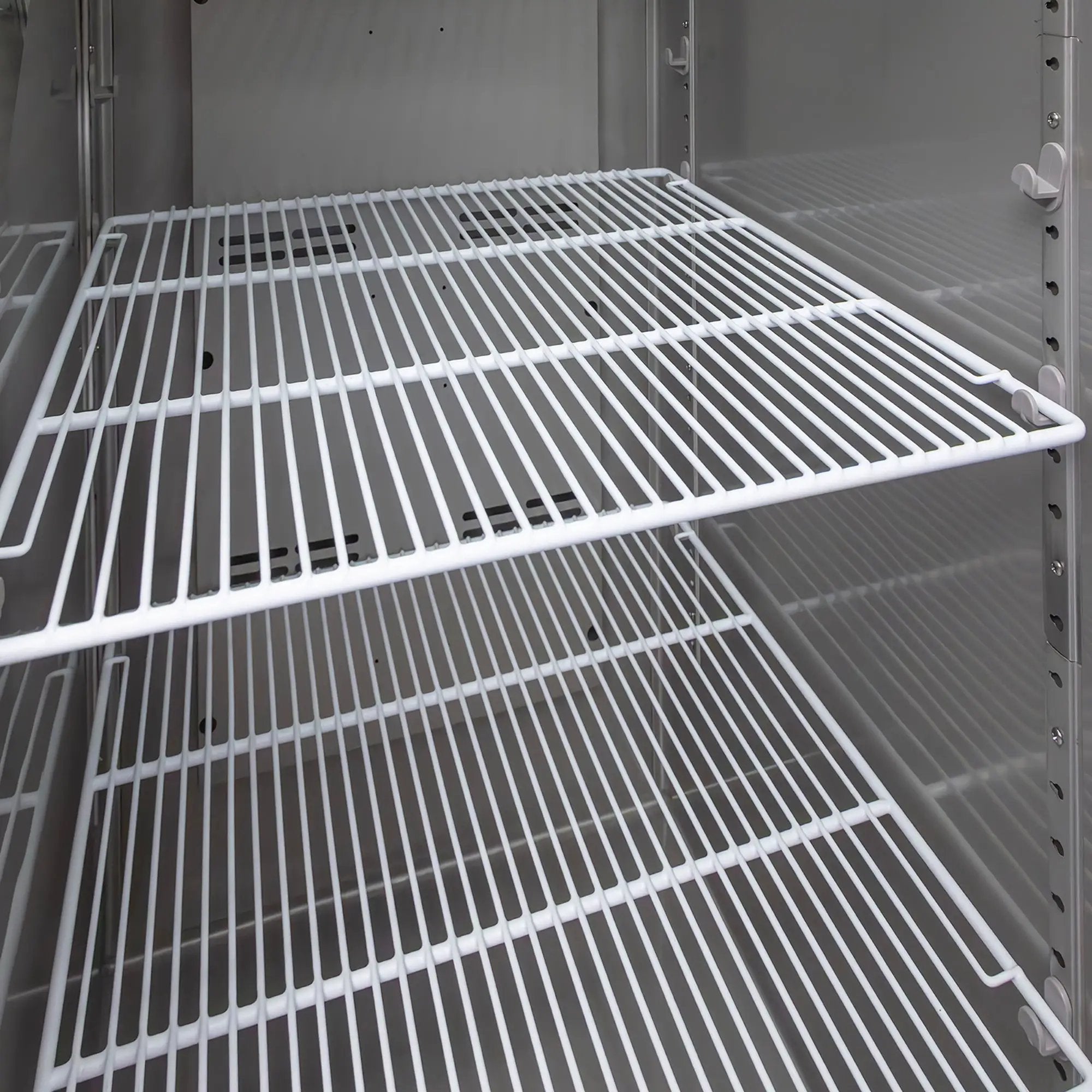 54" Commercial Refrigerator 49 Cu.Ft Stainless Steel 2 Door Reach-In Fridge by HouseOfZazla