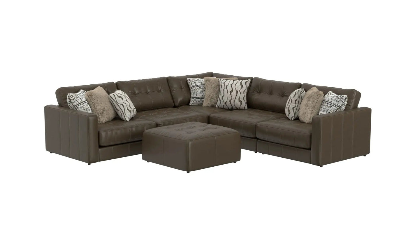 Siena - Modular Sectional And Cocktail Ottoman by Unique Piece Furniture