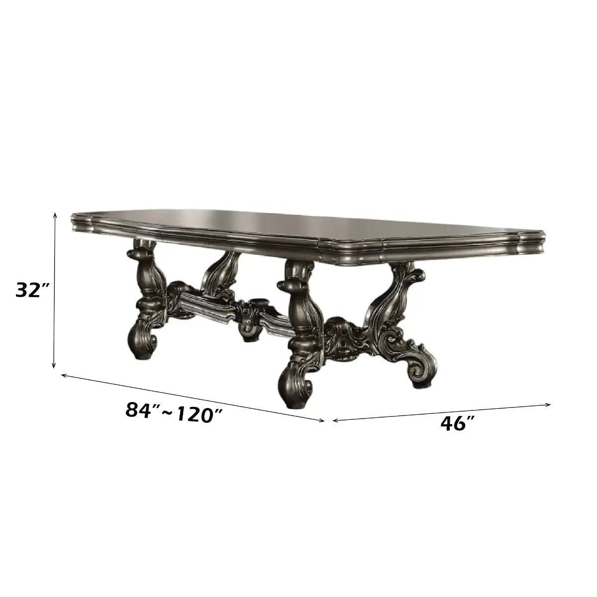 Versailles - Dining Table (120"L) by Unique Piece Furniture