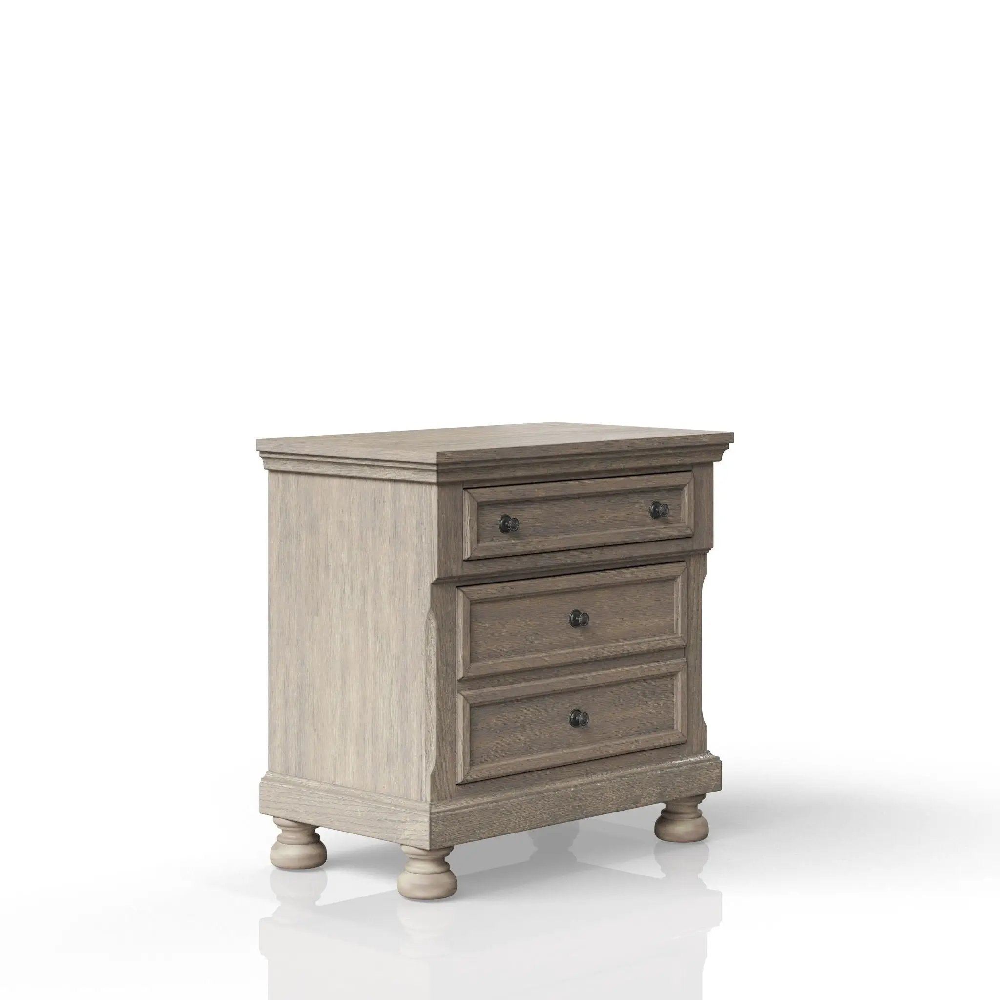Nightstand Two Storage Drawers by Unique Piece Furniture