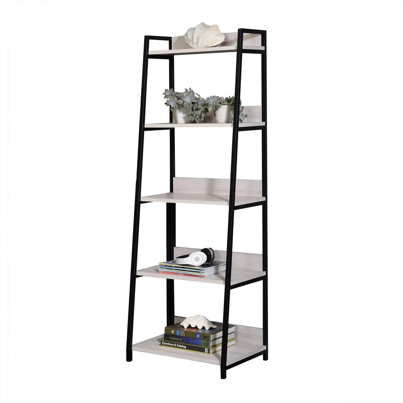Wendral Natural & Black Finish 24"W Bookshelf by HouseOfZazla