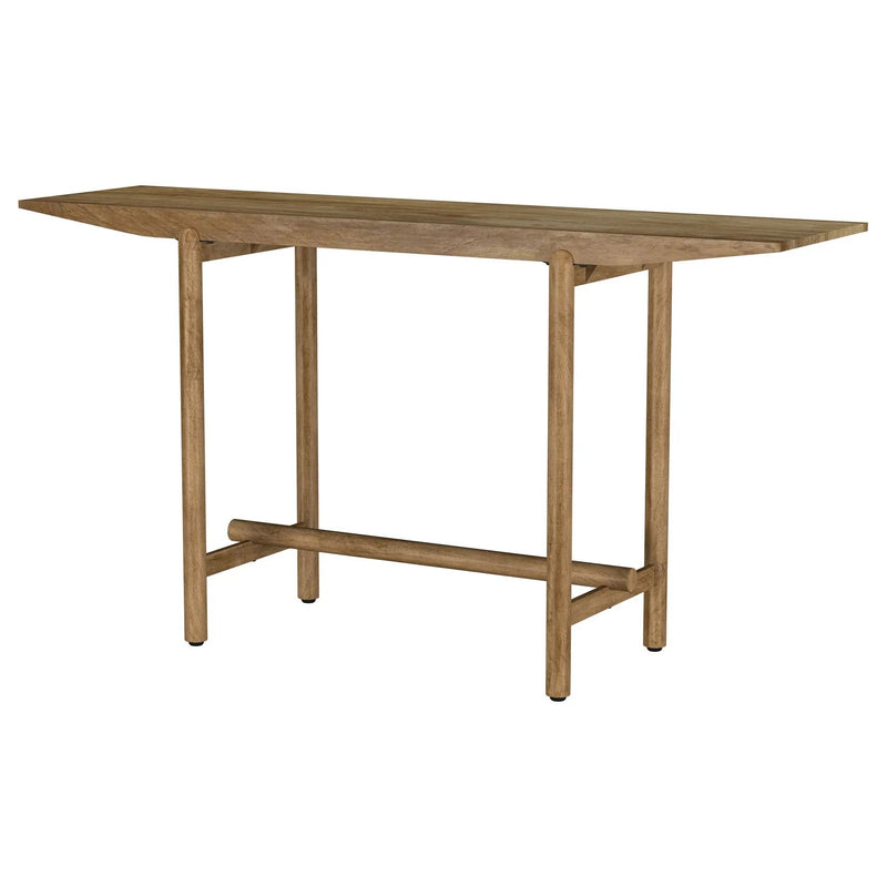 Darius Solid Wood Entryway Console Table Natural Mango by Unique Piece Furniture