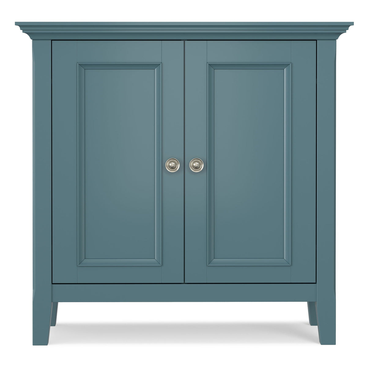 Handcrafted Low Storage Cabinet with Adjustable Shelves - Multiple Colors, photo 5 of 40
