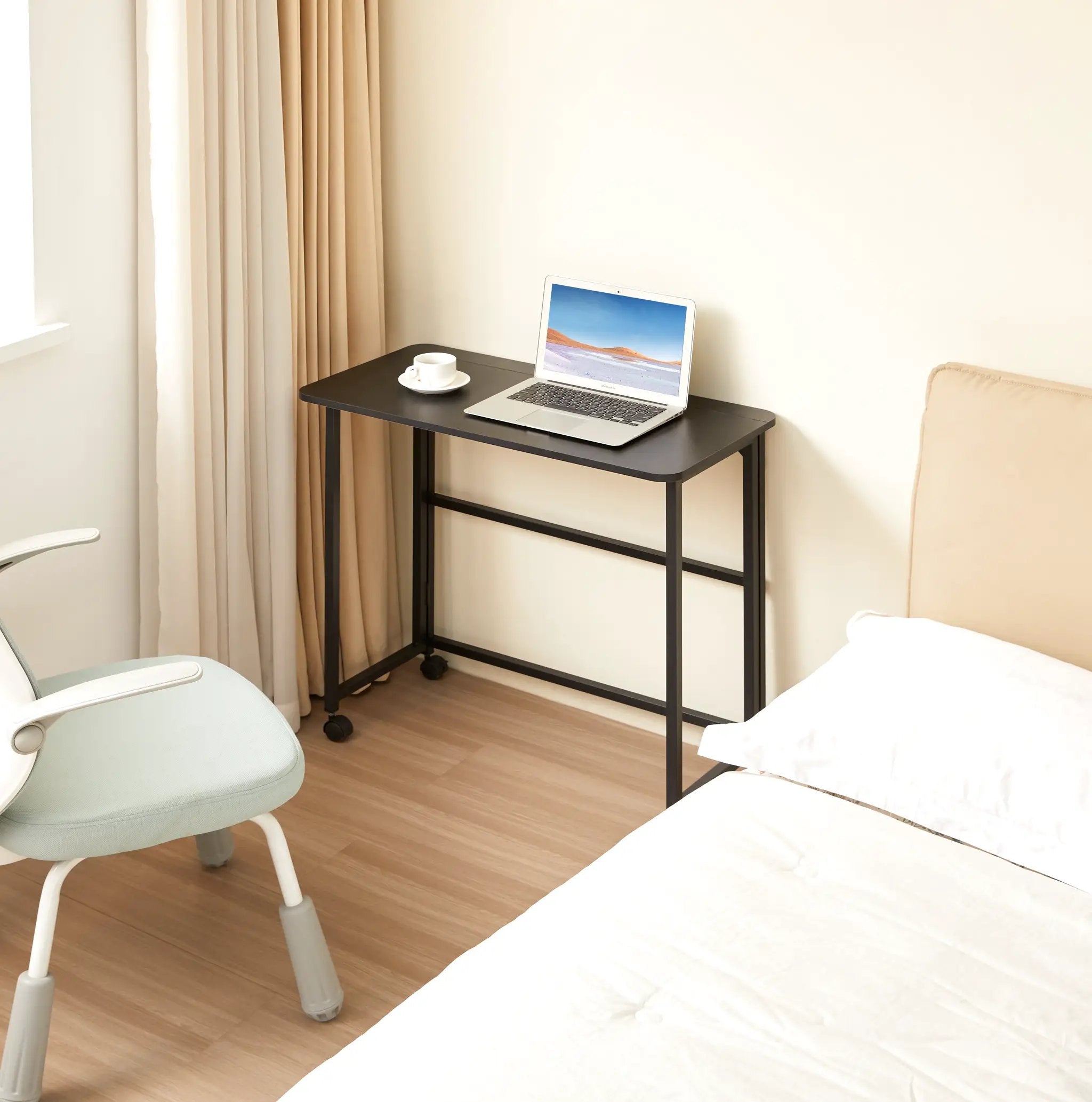 Folding Desk for Small Spaces by HouseOfZazla