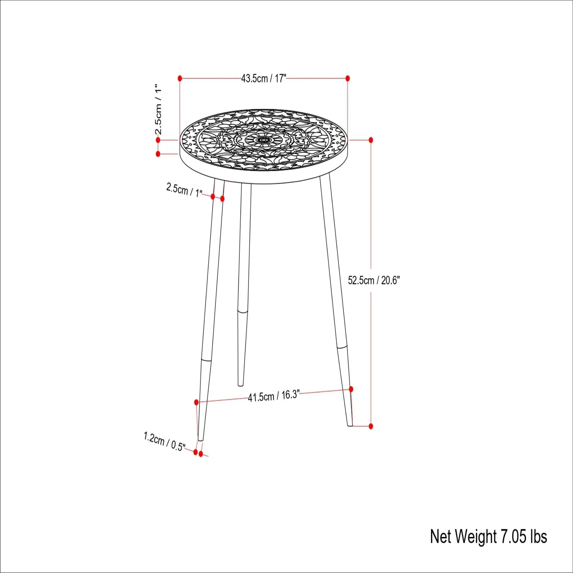 Sherbourne - Side Table - Gray by HouseOfZazla