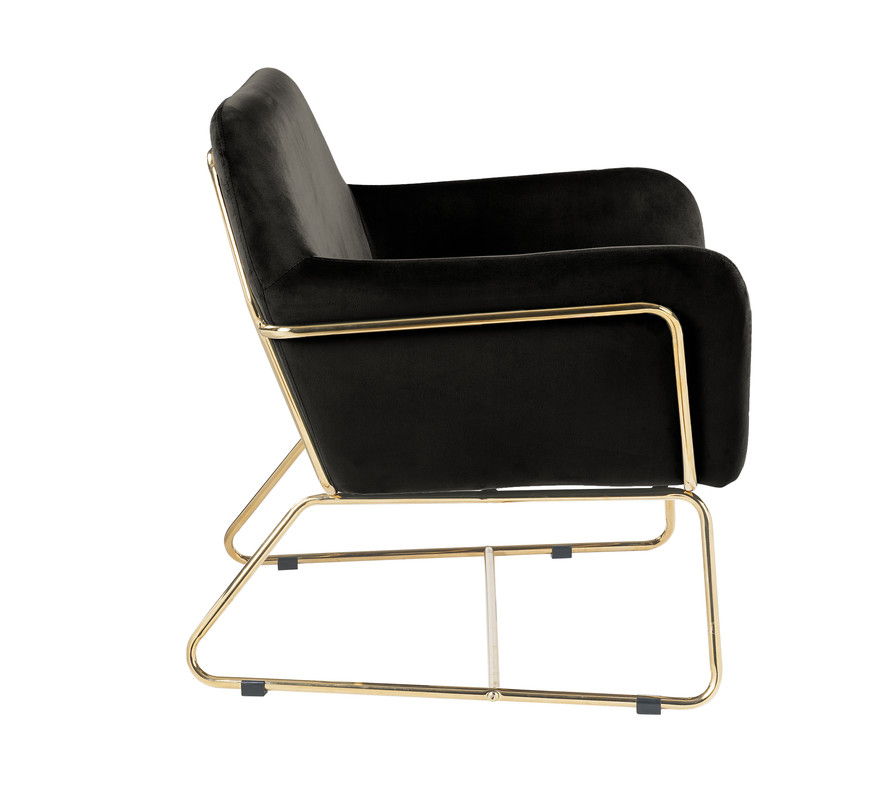 Keira Accent Chair With Metal Base, photo 12 of 18