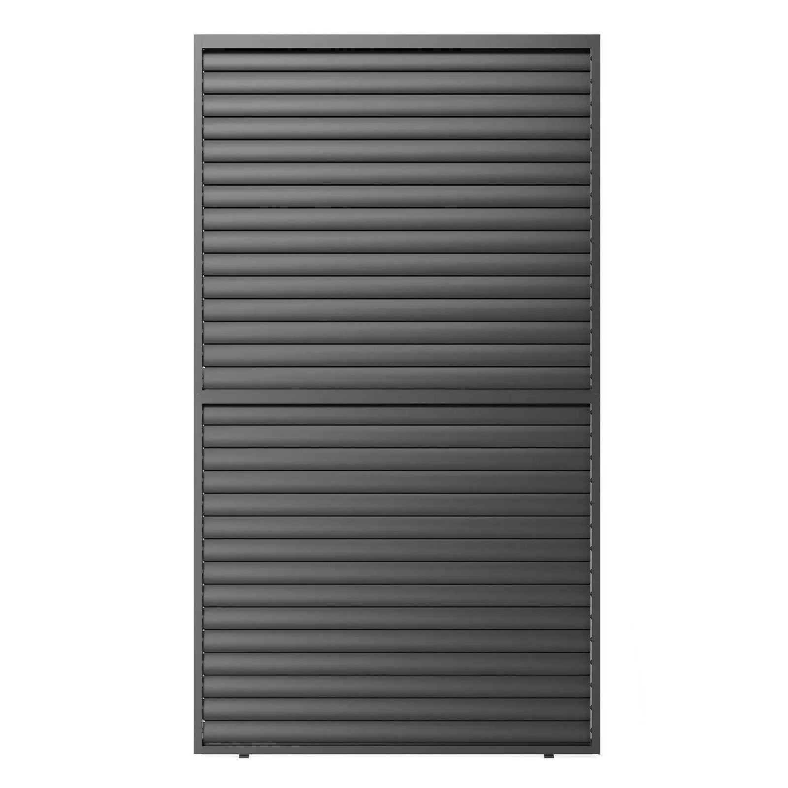 Louver Grille 1 / 3 13Ft Frame & Louvers - Black by Unique Piece Furniture
