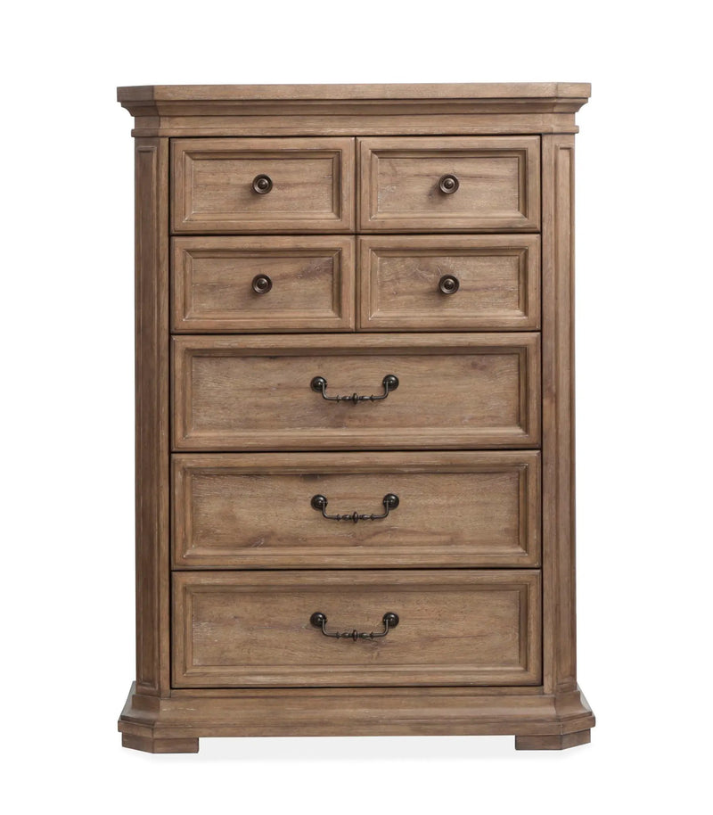 Adler Court - Drawer Chest - Florentine Walnut by Unique Piece Furniture