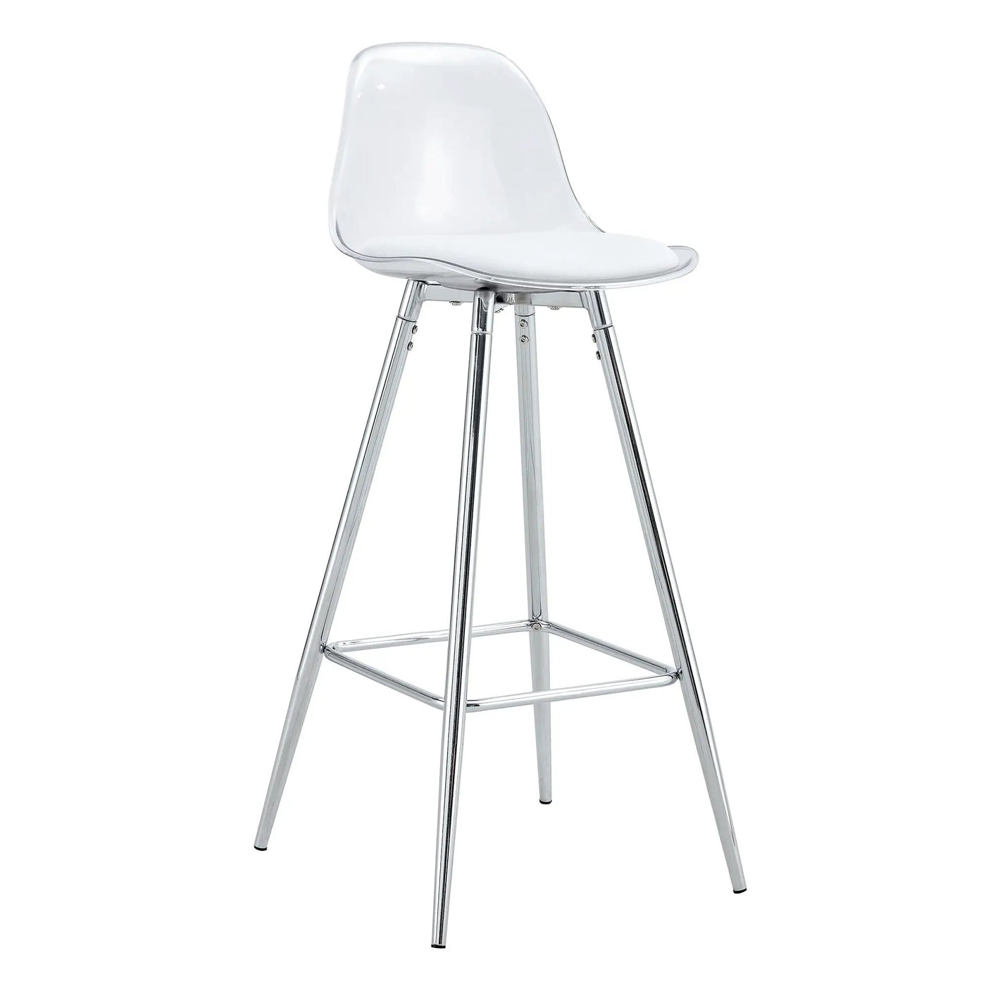 Stylish Upholstered Bar Chairs with Metal Legs by HouseOfZazla